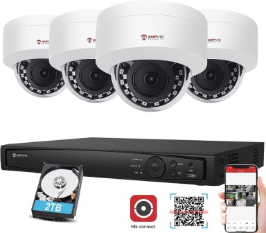 Anpviz 4K Ultra NVR 5MP PoE