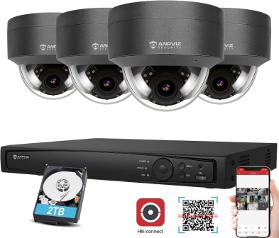 Anpviz 8CH 4K PoE NVR Kit